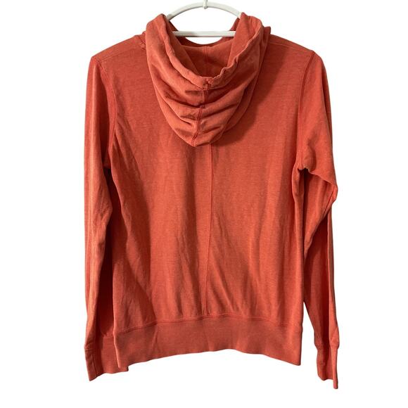 Nike Hoodie Orange Lightweight Medium Just Do It Junior Women’s Hoodie - Picture 2 of 7